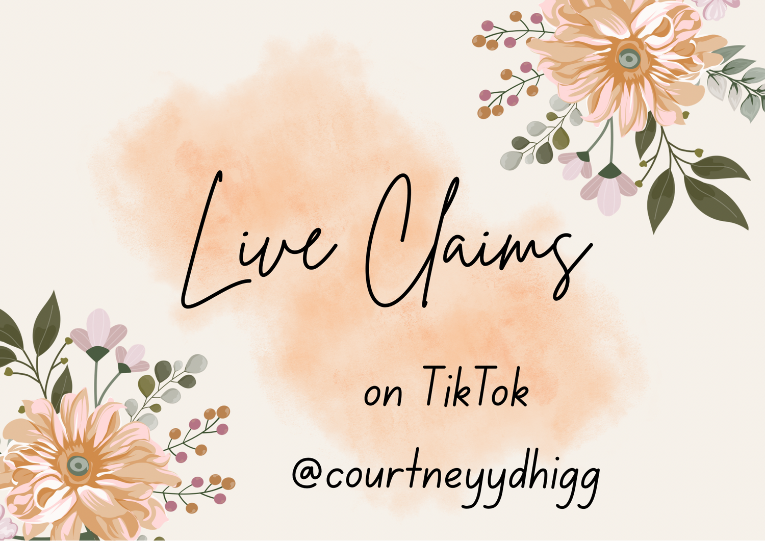 Live Claims on TikTok