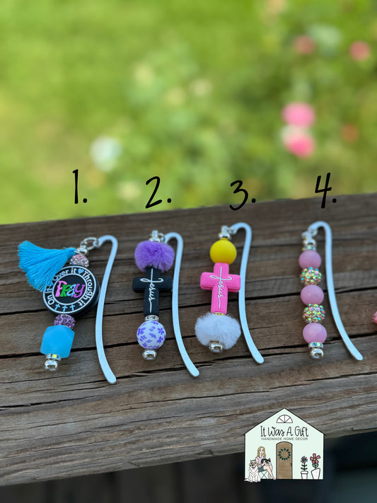 Metal Bead Bookmark