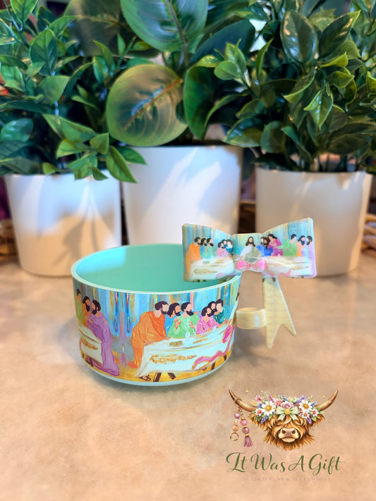 The Last Supper tumbler boot & topper